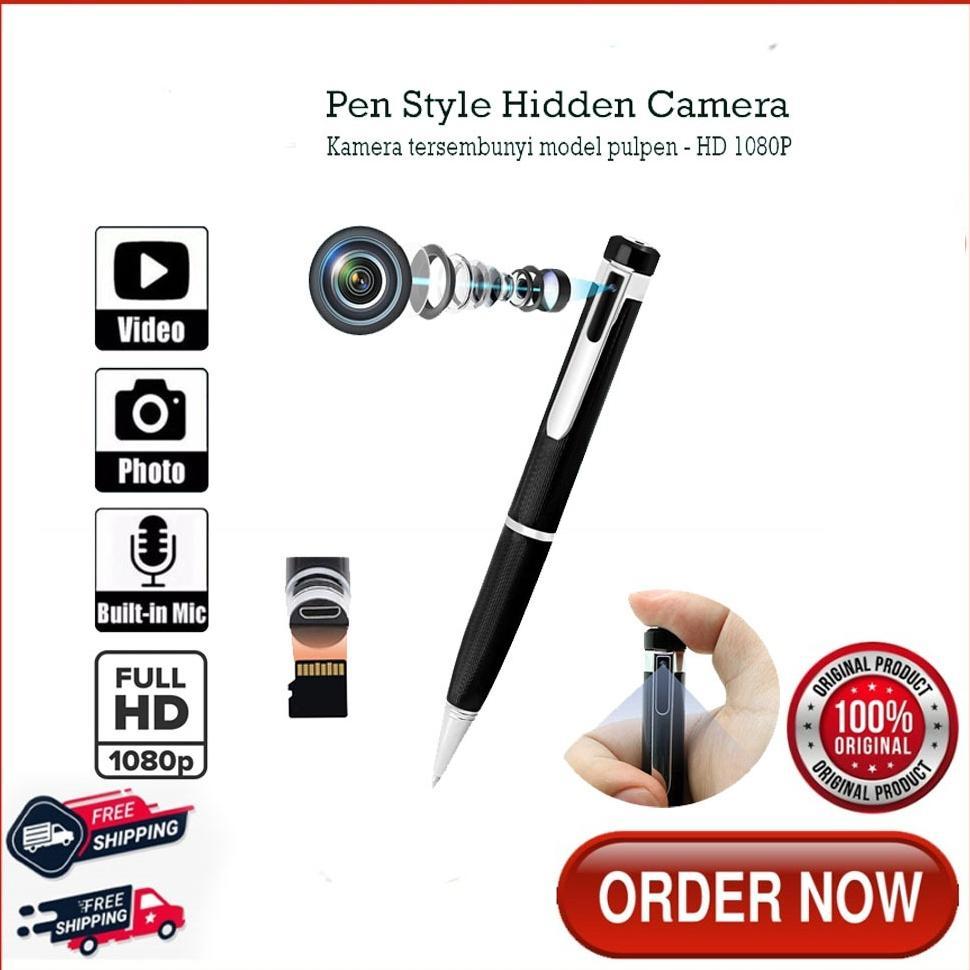 Spy Camera Pen V8 HD 1080P - Kamera Pen Video Foto 5MP Diskon