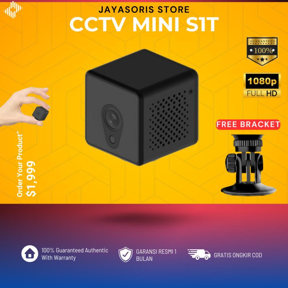KAMERA PENGINTAI MINI WIFI TANPA KABEL CAMERA CCTV KECIL TERSEMBUNYI SPY CAM WIFI HIDDEN CAMERA JS73