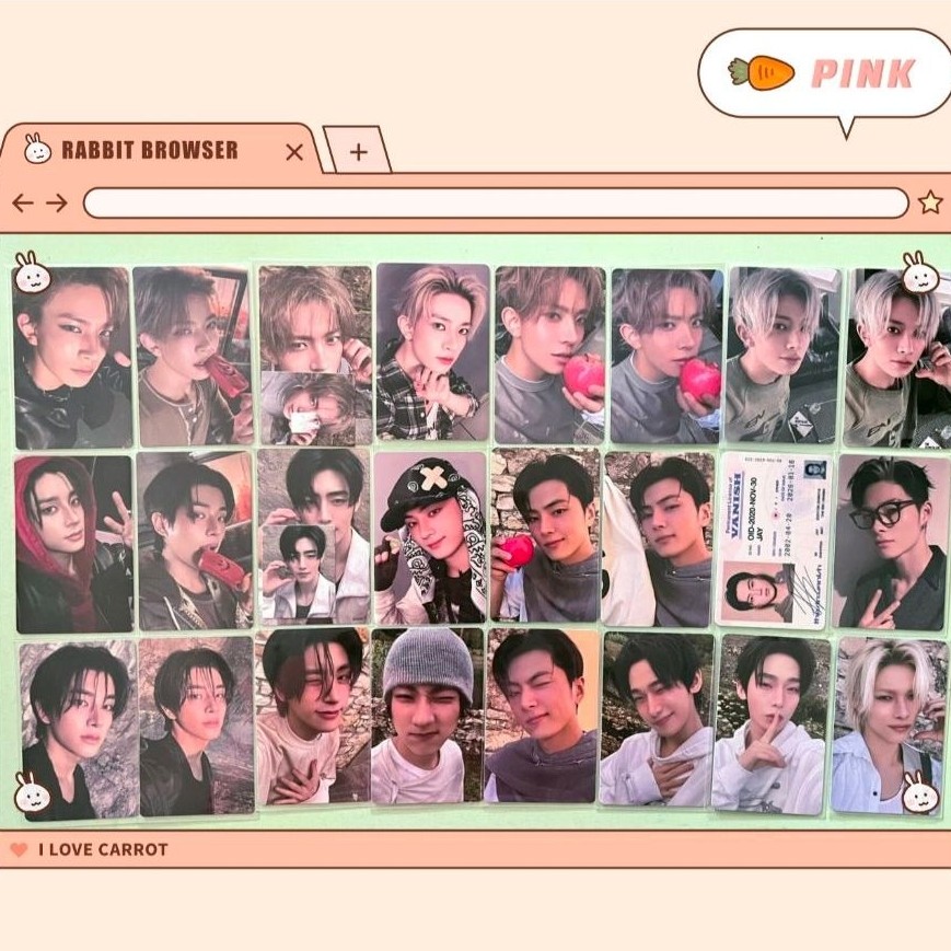 PC/PHOTOCARD OFFICIAL ENHYPEN EVAN YZY VCE LD POP UP HEESEUNG SUNGHOON JAKE JUNGWON NI-KI SUNOO THE 