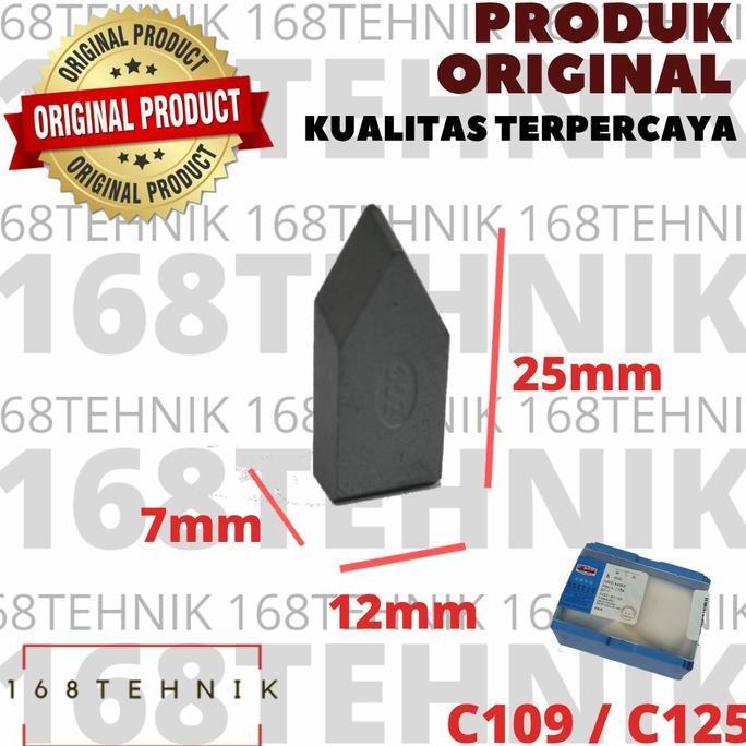 Pilihan - Mata Widia C125 / Yg6 C125 Cemented Carbide / Betel Widia Yg-6 C125