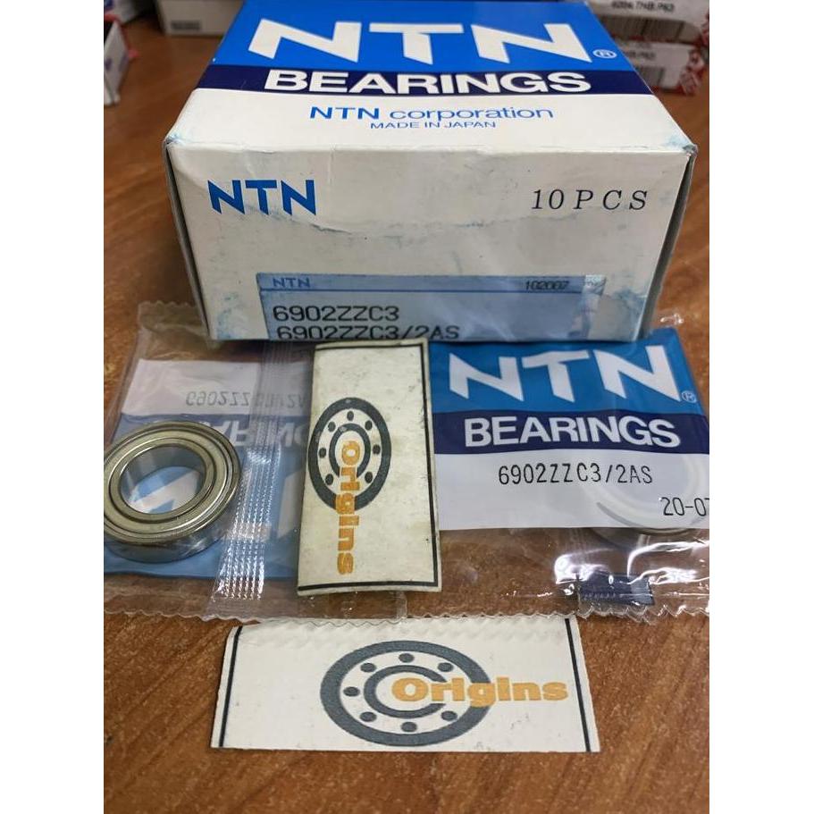 BEARING 6902 ZZ C3 NTN JAPAN 6902ZZC3 OB89