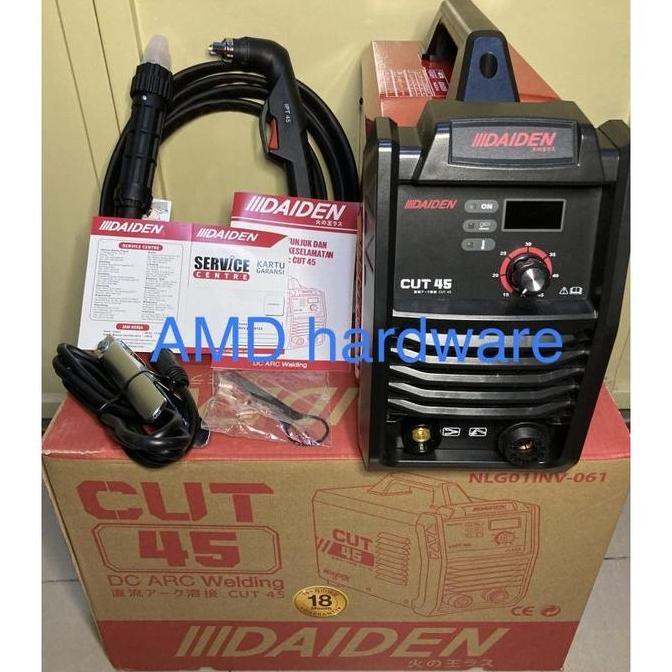 Mesin Las Cutting Plasma Cut45 Daiden Potong Besi Stainless Cut 45
