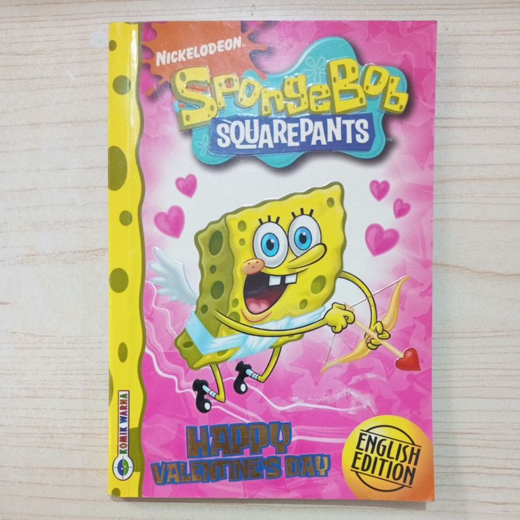 KOMIK SPONGEBOB SQUAREPANTS HAPPY VALENTINES DAY ENGLISH EDITION