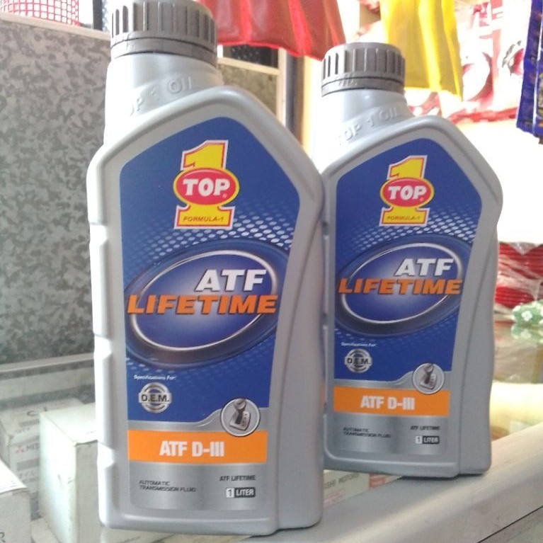 TOP Formula-1 ATF Lifetime ATF D-III Automatic Transmission Fluid 1 Liter
