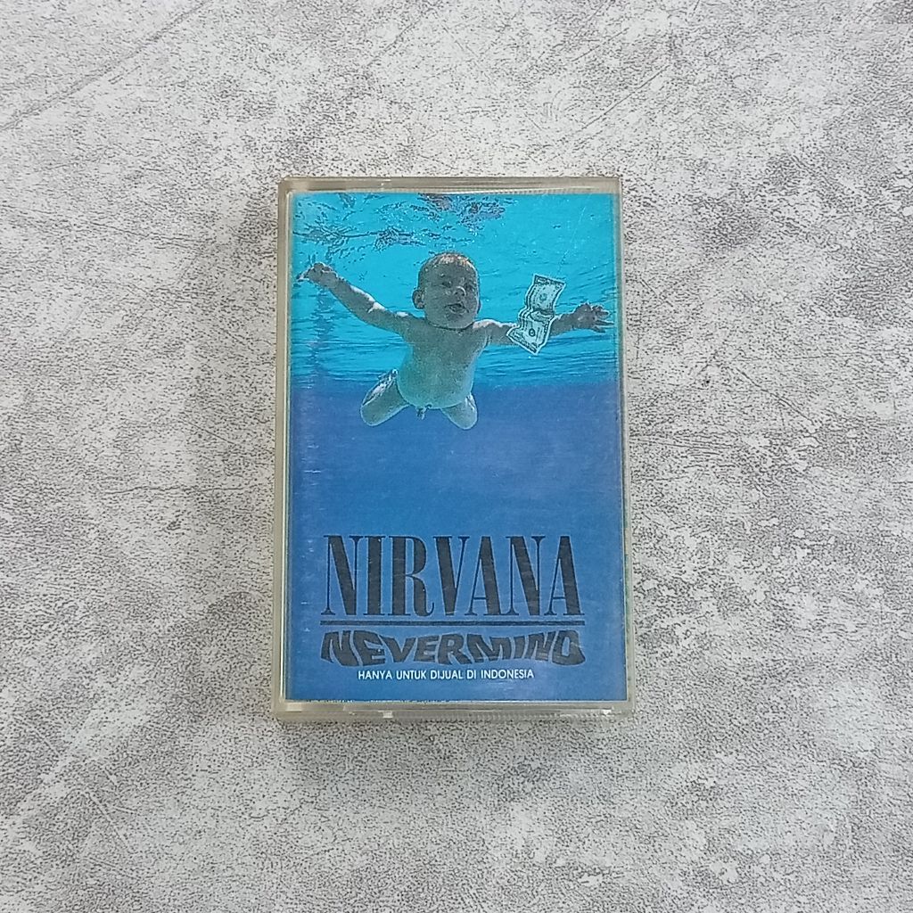 KASET NIRVANA - NEVERMIND - KASET PITA TAPE
