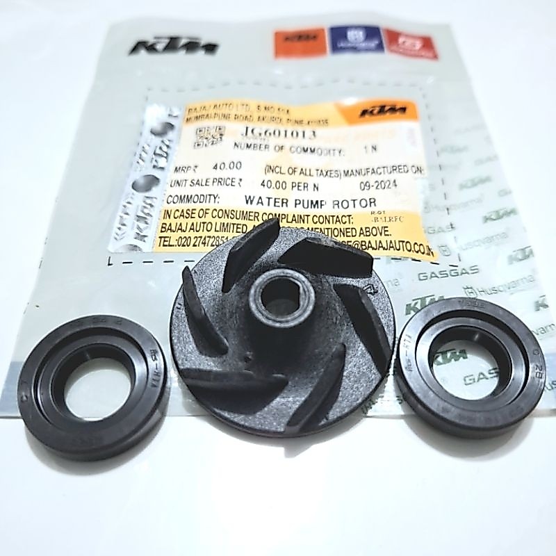 SEAL WATERPUMP 1SET KTM DUKE RC 200 250 390 TAHUN 2012 - 2016 SEAL WATER PUMP KTM DUKE RC