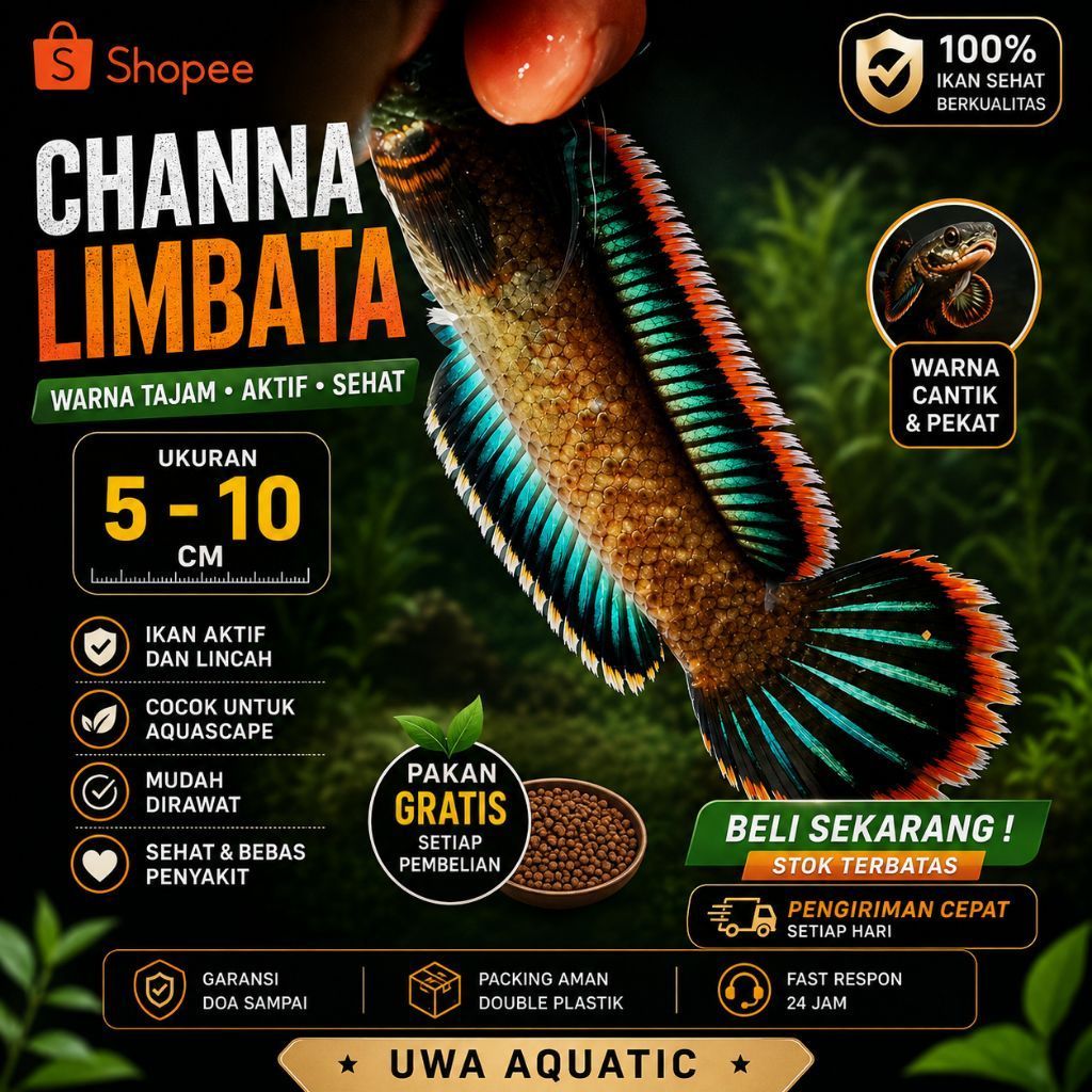 Limbata Rim Merah full tebal  kwalitas terbaik size 8 /10 cm