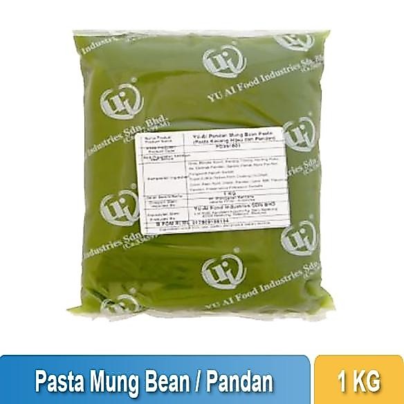 YU AI - Pasta Filling Pandan 1Kg / Pandan mung bean