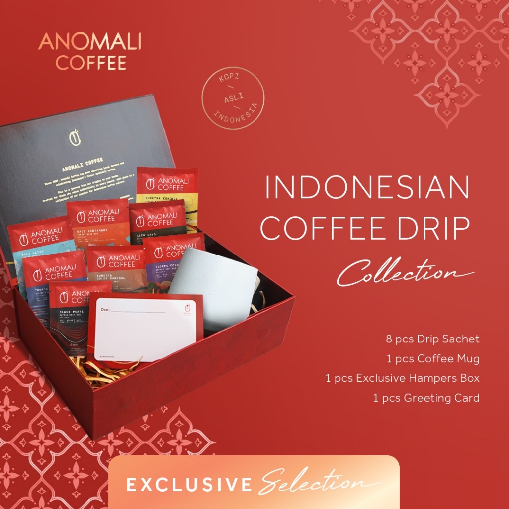 Anomali Coffee Hampers Indonesian Drip Collection