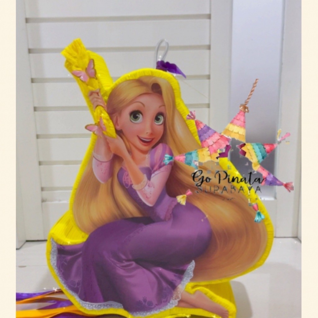 Pinata Rapunzel pinata princess disney pinata tarik pinata ulang tahun