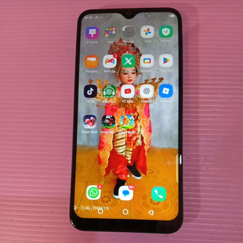 lcd touckrin+frame infinix S4 x626b lte