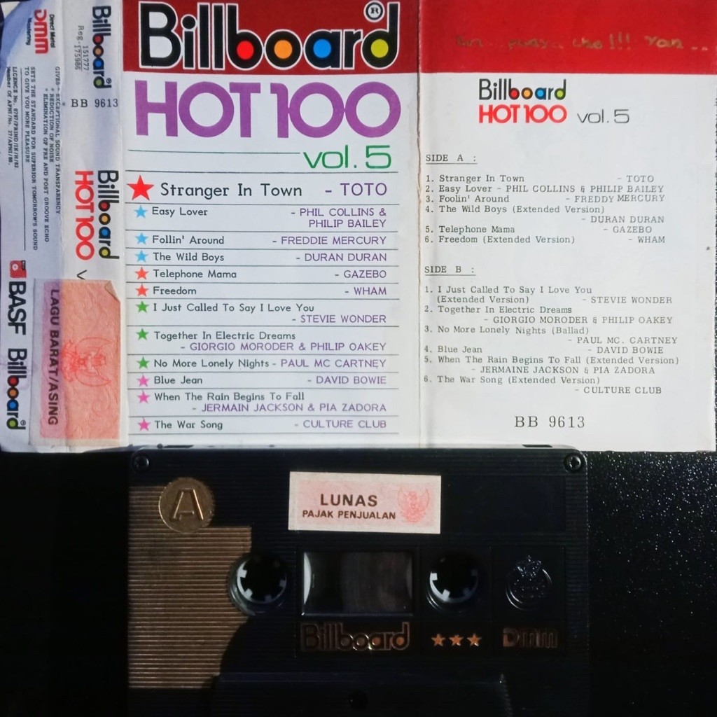 KASET PITA HOT 100 VOL 5