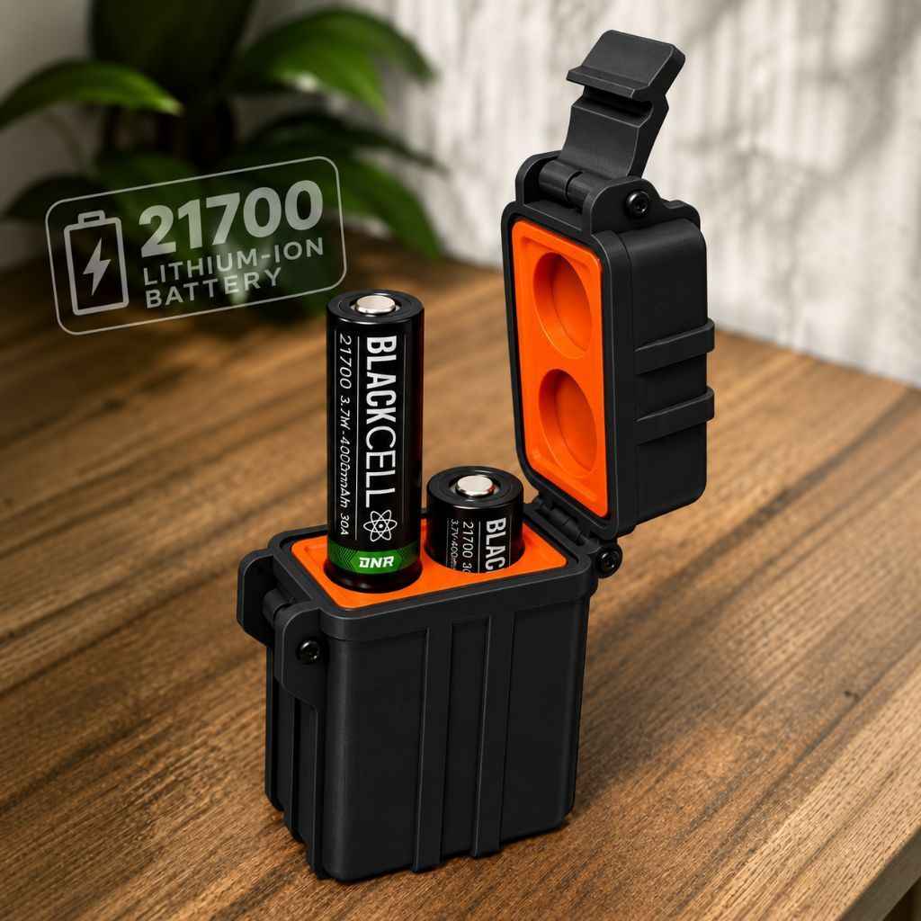 Case Baterai 21700 2 slot Container