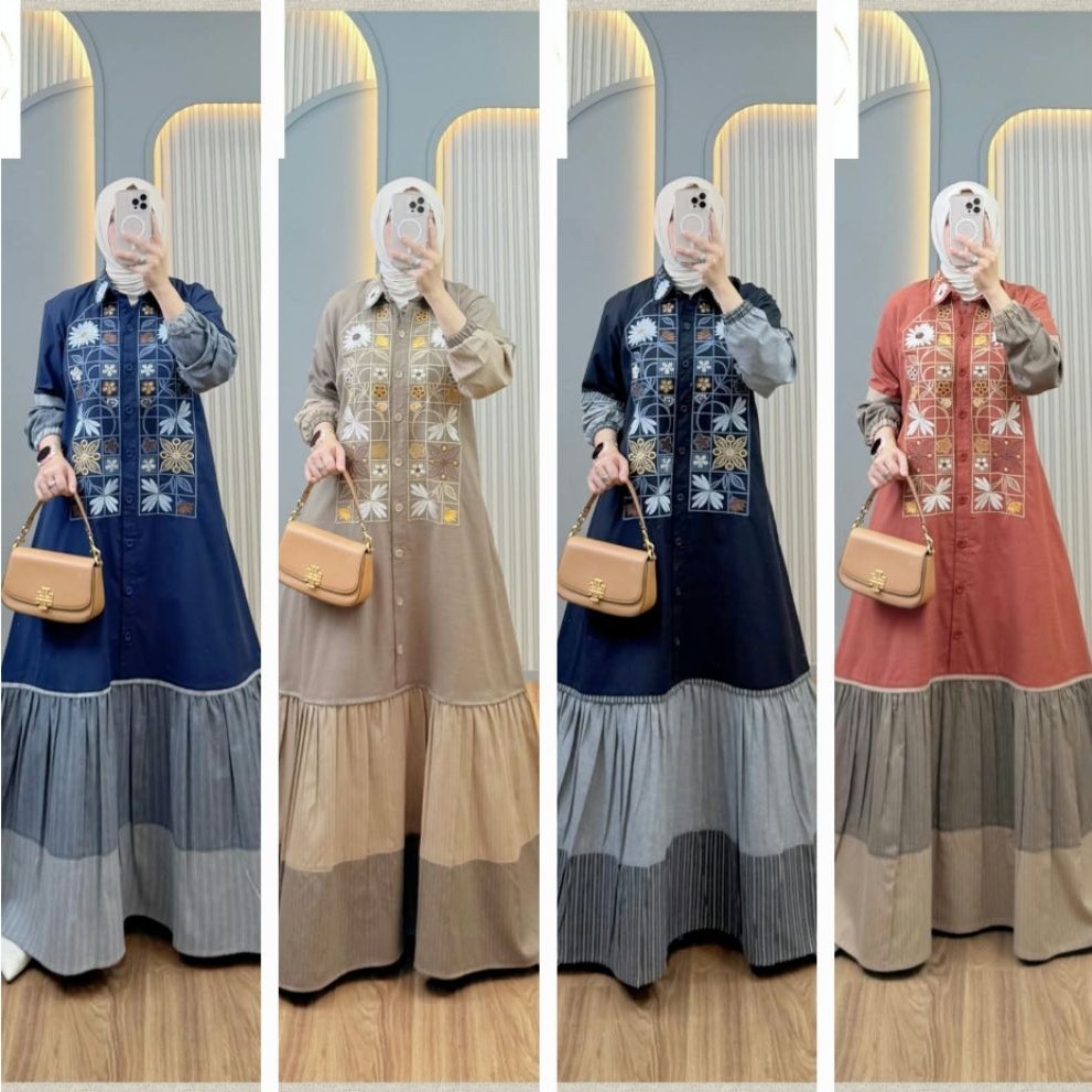 GAMIS SEMUT TERBARU GAMIS WANITA SYAINA BY SEMUT ORI