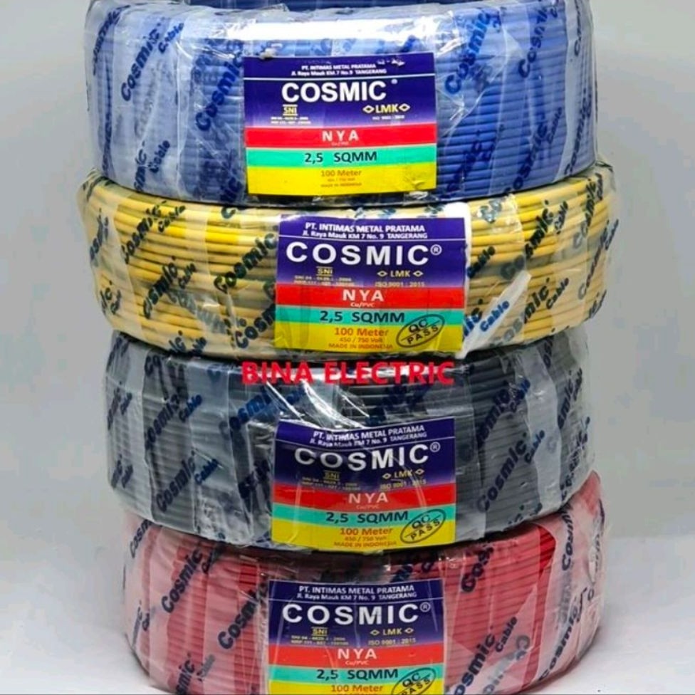 kabel NYA COSMIC 2.5 2,5 MM KABEL TUNGGAL