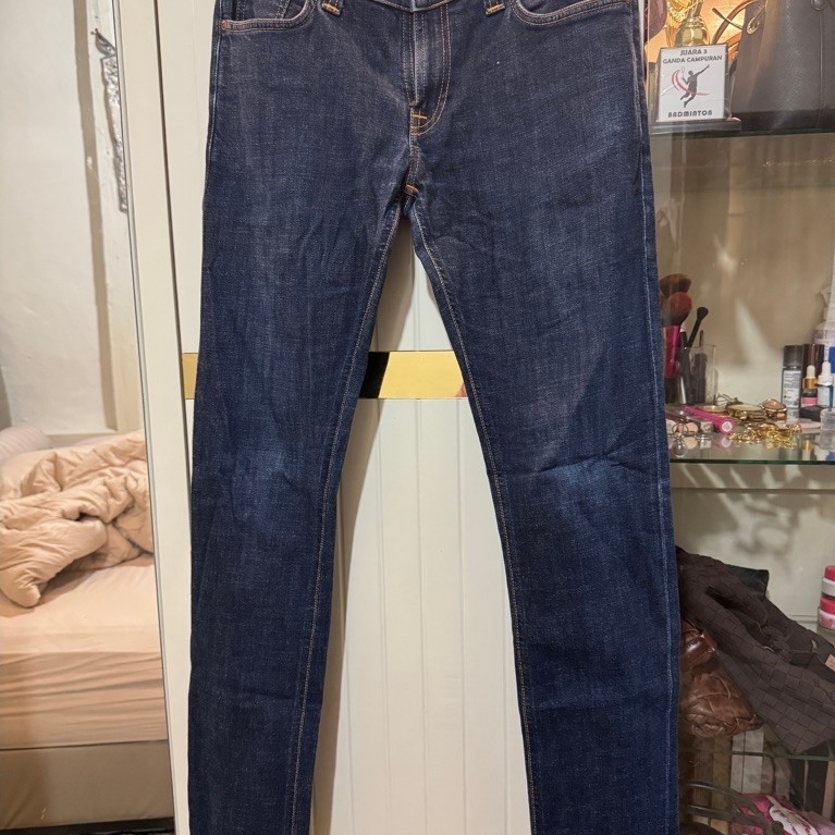 PL jeans pria Uniqlo/nudie jeans