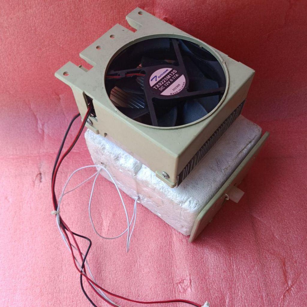 Tabung Pendingin Dispenser Galon Bawah Arashi Original TX9225M12S DC 12v