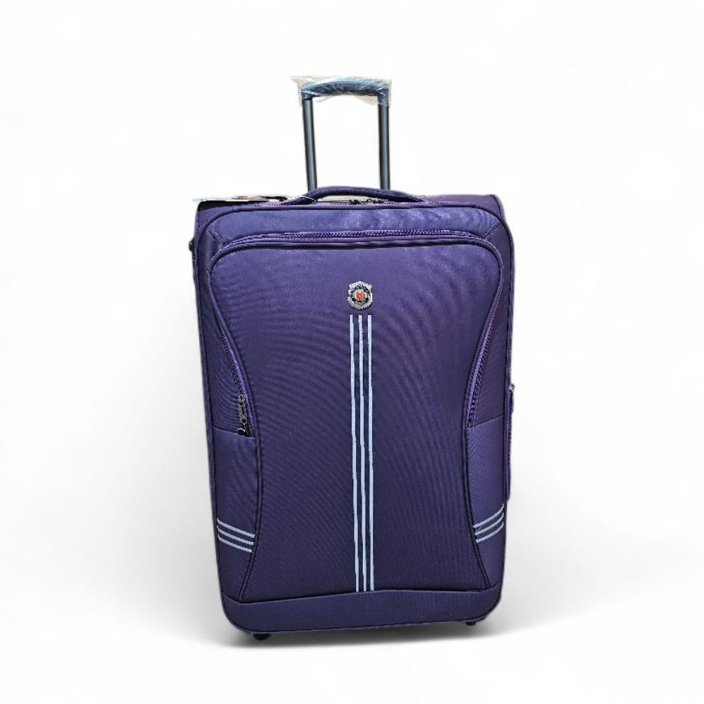 Koper Softcase Kain Paviotti Roda 4 Kunci TSA Warna Ungu