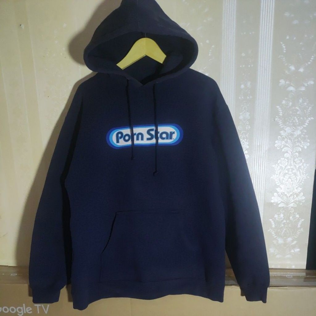 JAKET PORNSTAR VINTAGE SWEATER HOODED ORIGINAL