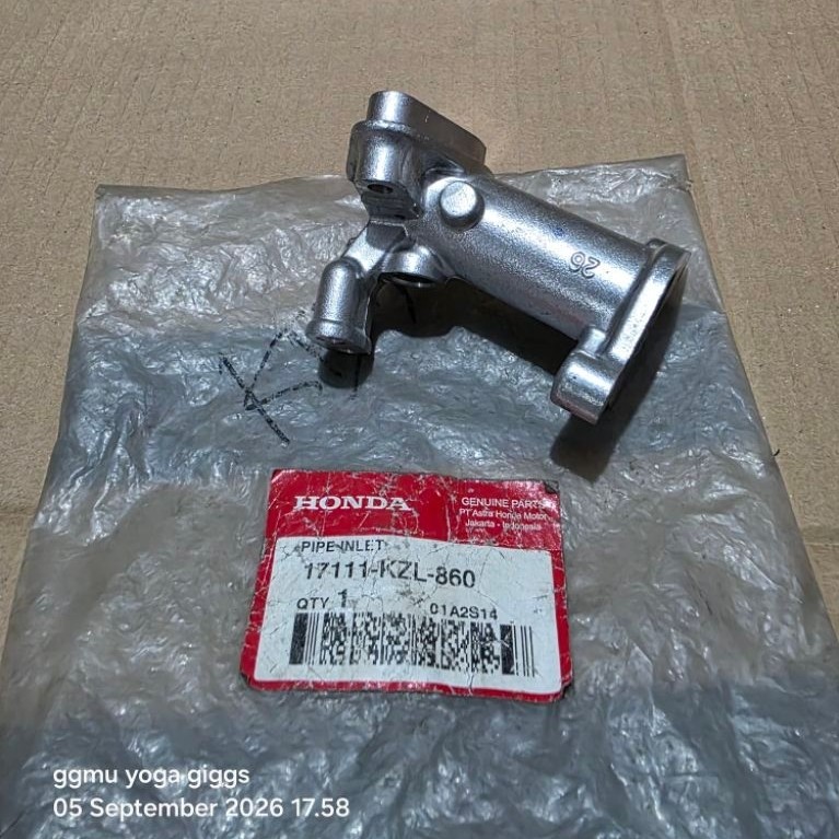 Pipe inlet intake manifol manipol Honda spacy Fi vario 110 Fi vario 125 kzr beat fi stater kasar ori