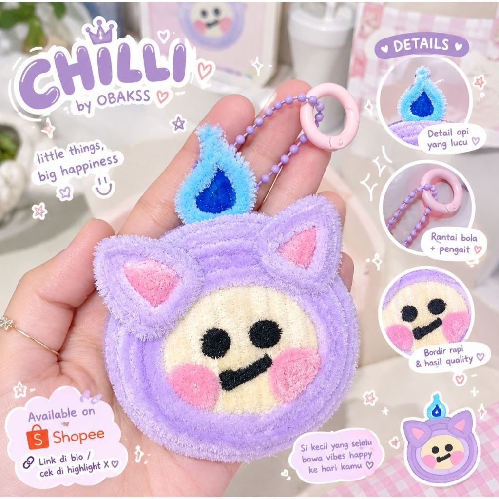 TRUZ CHILLI - MIRROR KEYRING