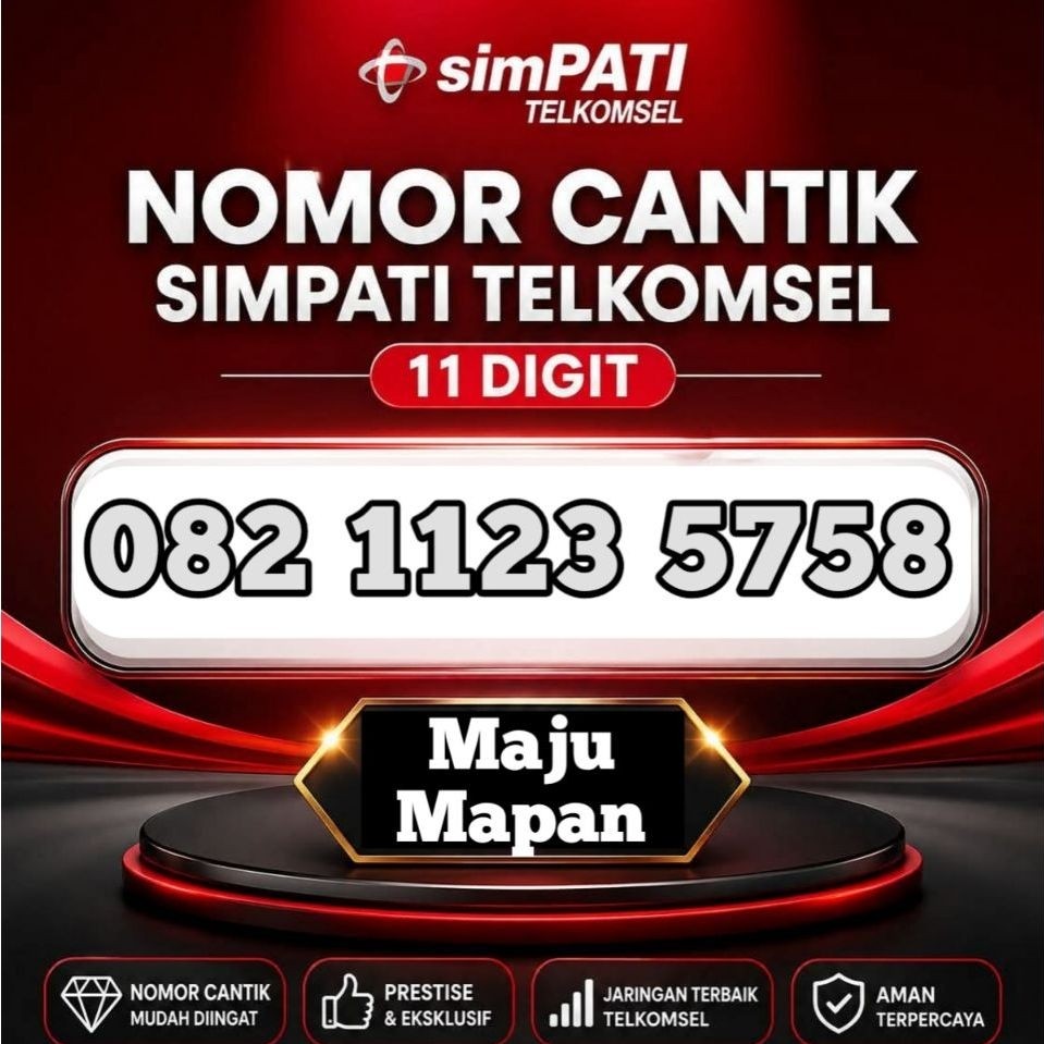 SimPATI 5758 nomor cantik Telkomsel