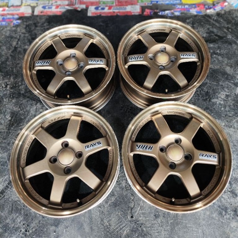 VELG TE37  RING 15×6,5 ET42  PCD 4×100 second