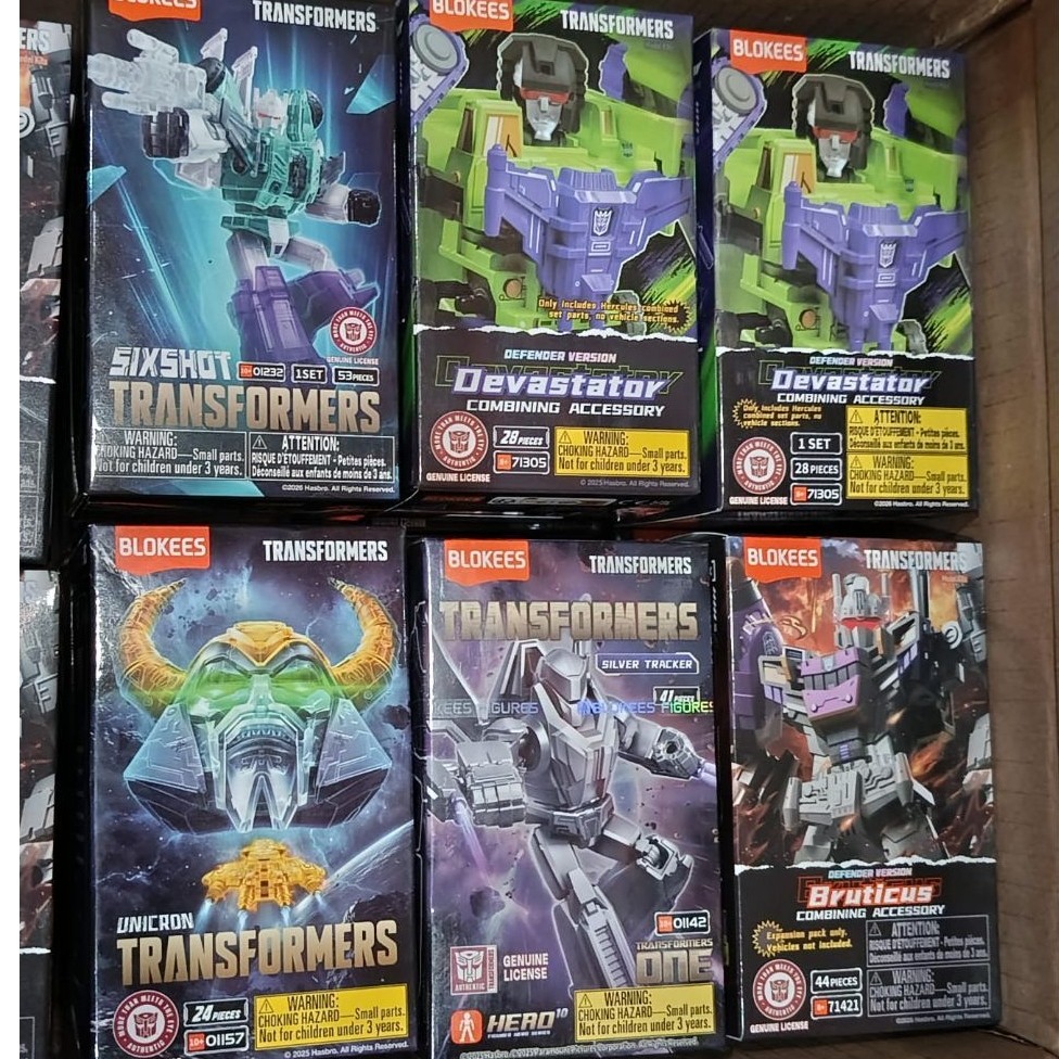Transformers combiner bruticus, devastator