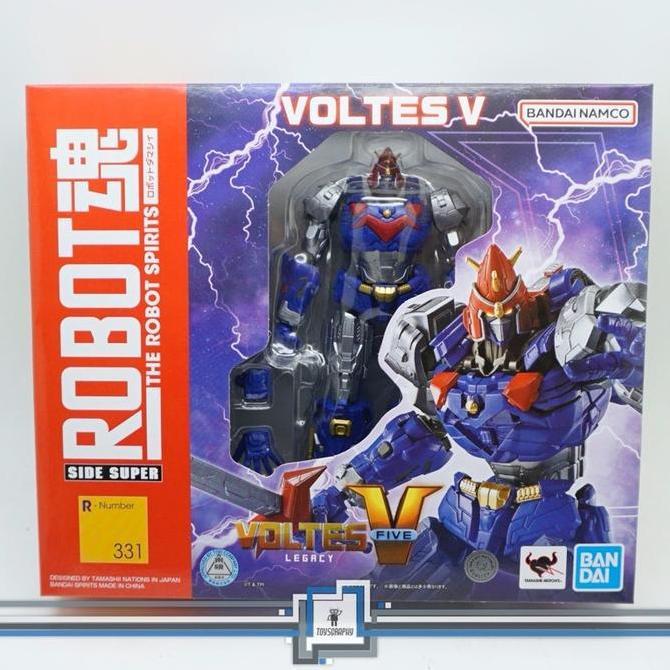 Bandai The Robot Spirits Side Super VOLTES V Legacy 331 Voltus Five Action Figure