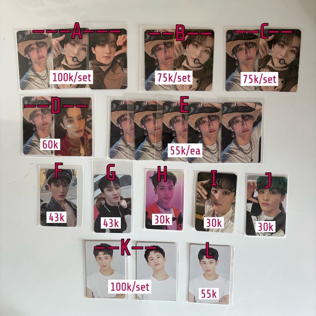 mark digipack beat it up mark cowboy mark zozotown nct dream 127 mark maung