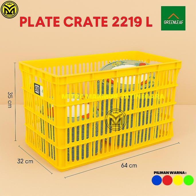 Keranjang Industri 2217 2219 L / Container Industri / Keranjang Piring Piring Krat Piring Hajatan