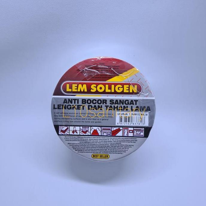 SOLIGEN lem seng / lem genteng / lem toren / lem anti bocor soligen