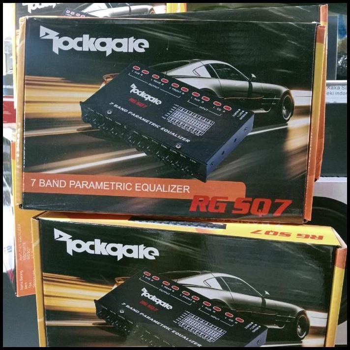 TERBARU PREAM EQUALIZER ROCKGATE 7BAND 