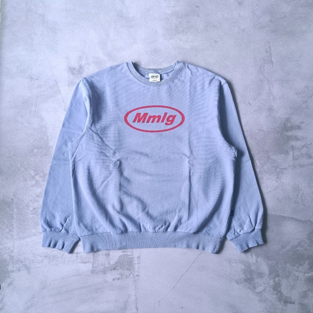 Sweater Crewneck MMLG Heavyweight Baby Blue