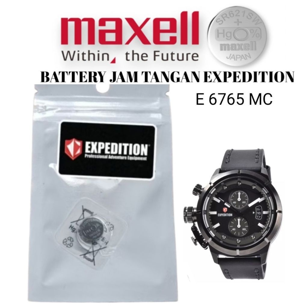 20- battrai jam tangan expedition type e6765mc battrai pengganti battrai jam tangan