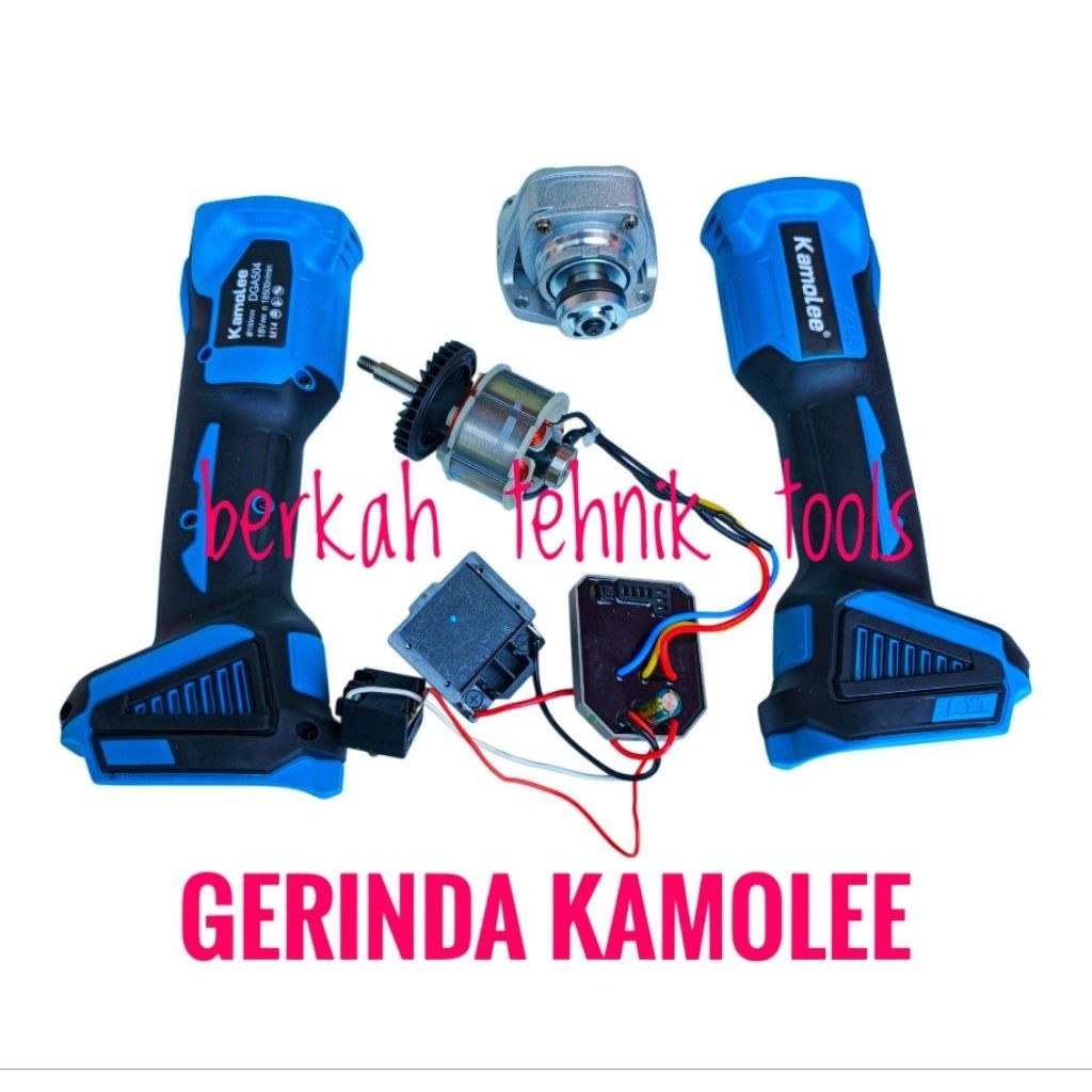 KAMOLEE GERINDA SPAREPART GERINDA KAMOLEE DINAMO BRUSHLESS GERINDA MODUL ESC CONTROLLER GERINDA KAMO