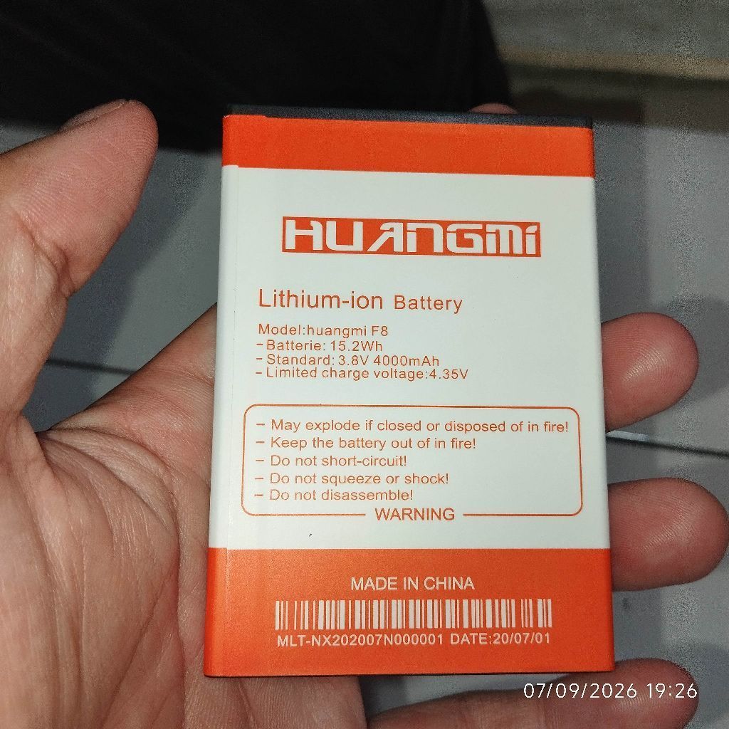 Baterai HP China Huangmi F8 Note [Normal]