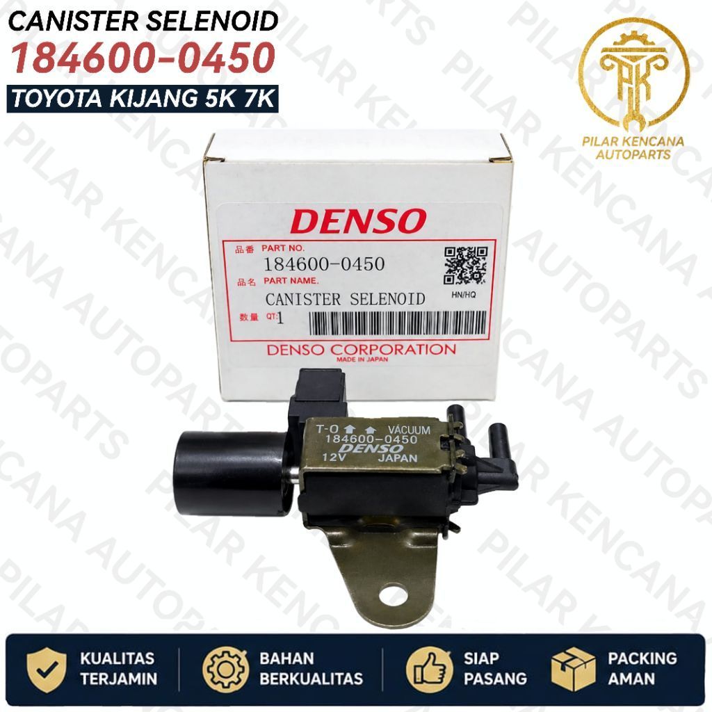 Selenoid Idle Up AC Kijang Panther Starlet Denso - 184600-0450