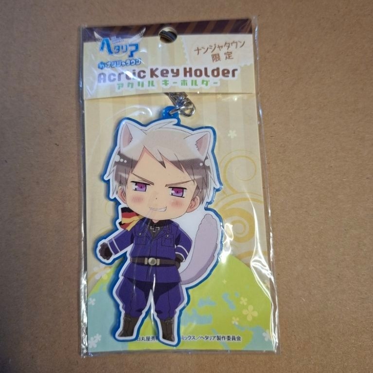 merch anime durarara izaya hetalia rubber akrilik stande booknote / memo