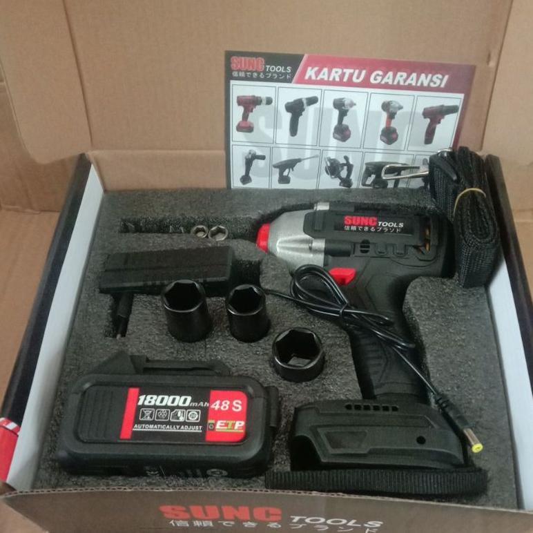 CORDLESS IMPACT WRENCH 48S  BRUSHLESS 48V | JLD 48S | SUNC TOOLS