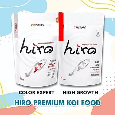 TERLARIS Hiro Makanan Ikan Koi Hiro Color Expert Hiro High Growth Pakan Ikan Koi