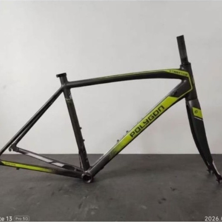 Frameset Polygon Strattos S2 2016 Alloy Carbon 53
