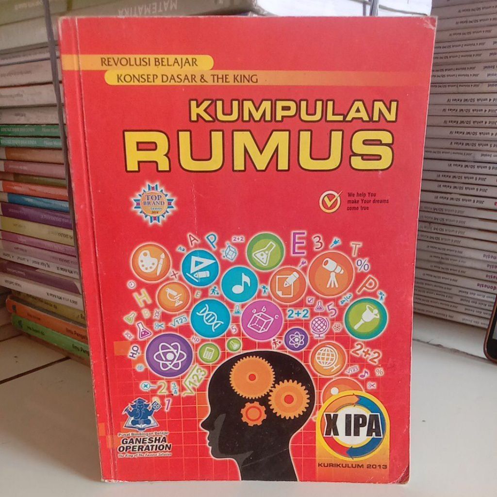 Revolusi Belajar Konsep Dasar & The King Kumpulan Rumus Untuk SMA Kelas 10/X IPA ( ORI BEKAS ) #Gane