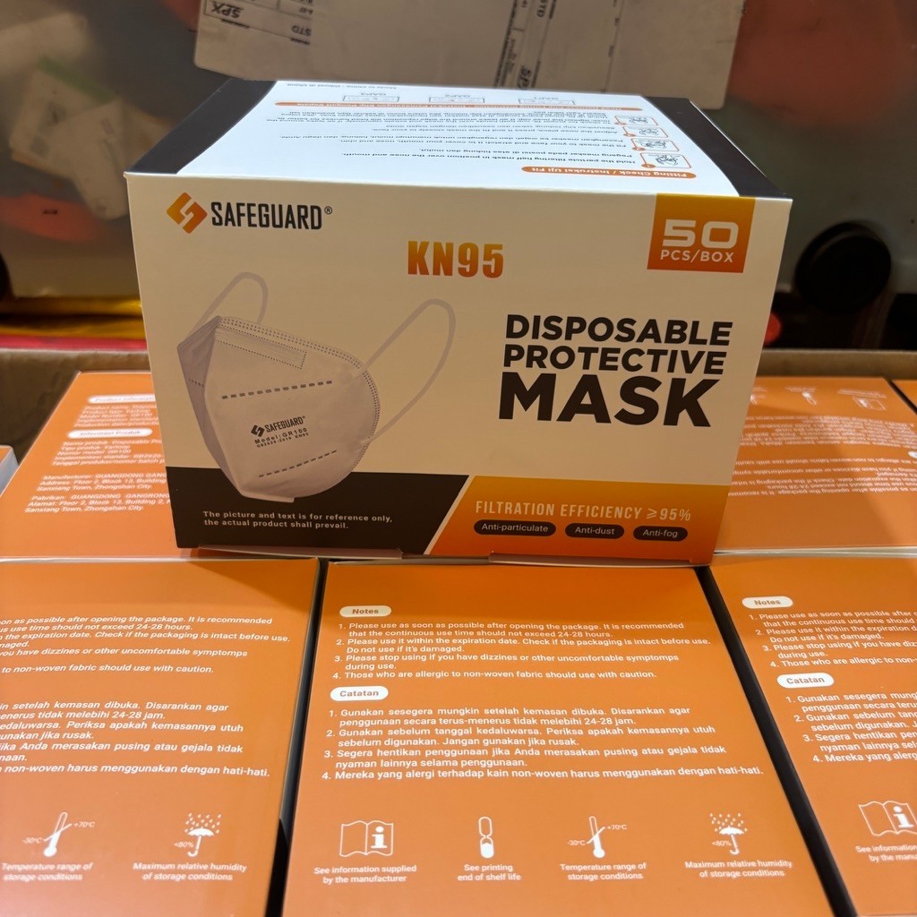 Masker Safeguard KN95 isi 50 pcs/box