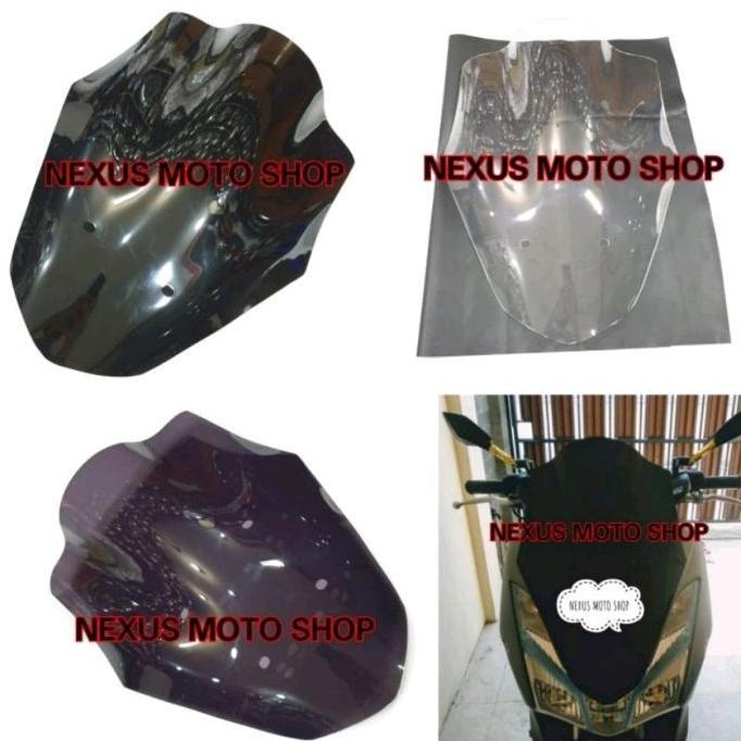 WINDSHIELD LEXI VISOR LEXI WINDSHIELD YAMAHA LEXI VISOR PENDEK LEXI TERBATAS