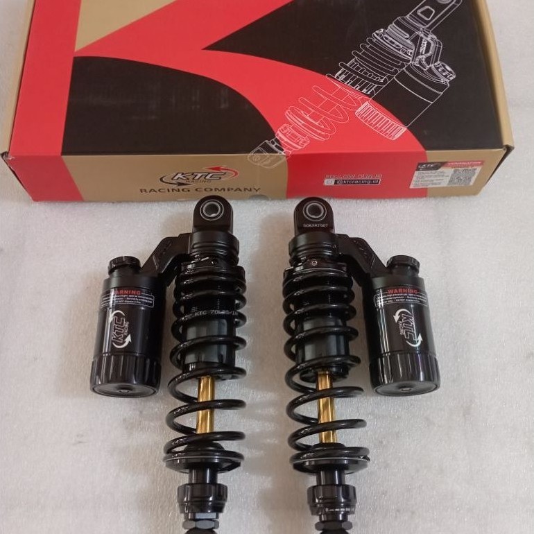 Shock KTC Extreme 280MM Black Hitam F1ZR Jupiter z Vega Original KTC Racing