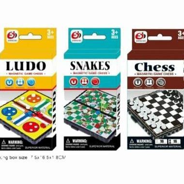 new Ular Tangga, Catur, Ludo Mini Magnet