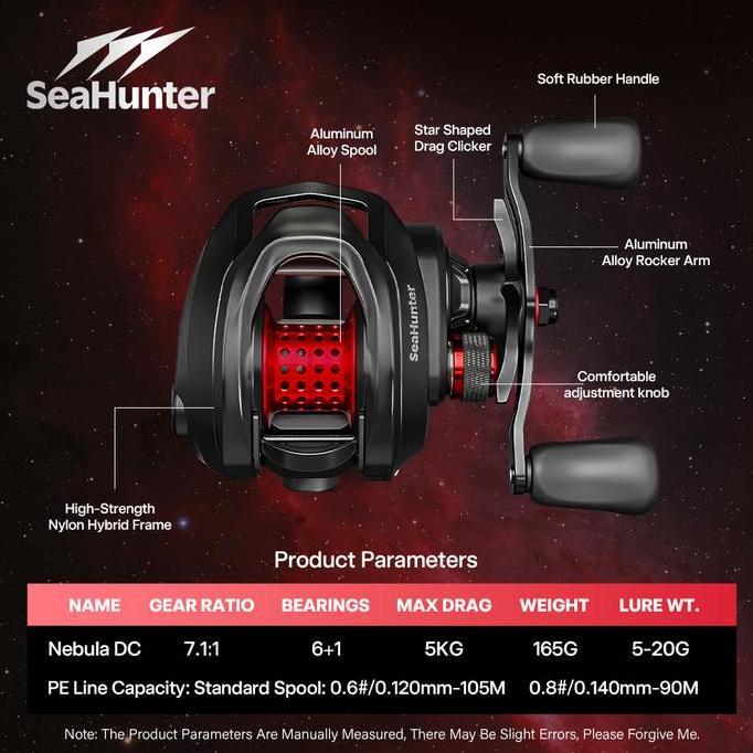 [OFFICIAL] SeaHunter x KASTKING Joran Pancing 1 Set = Nebula DC Reel Pancing BC Reel + Perigee ll Jo