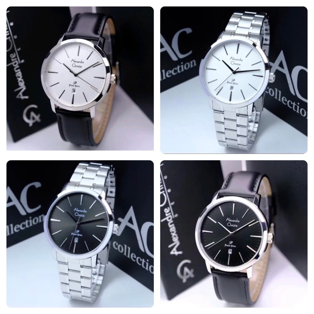 AC 1028MD JAM TANGAN PRIA ALEXANDRE CHRISTIE 1028MD / AC 1028 PRIMO STEEL [ORIGINAL]