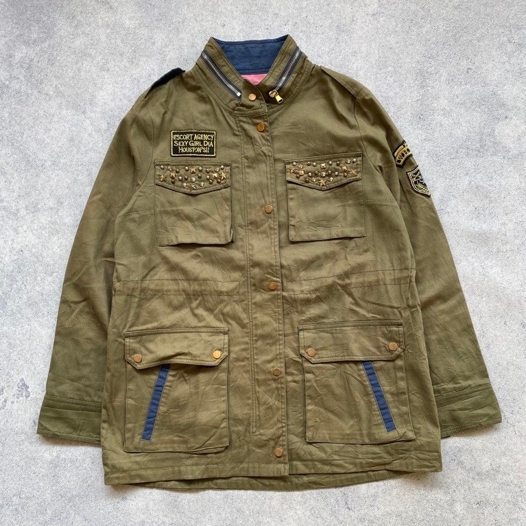 Parka Jacket Army Canvas M65